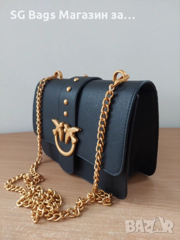 Pinko дамска чанта през рамо код 254, снимка 9 - Чанти - 40704491