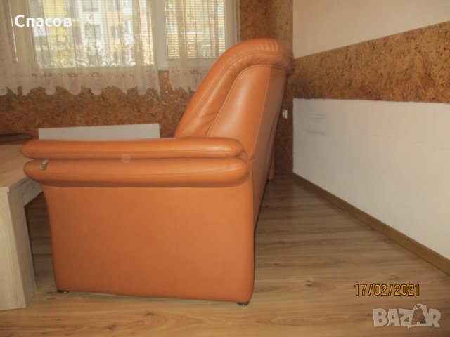 Кожен диван тройка Himolla само за ценители, снимка 5 - Дивани и мека мебел - 31856949