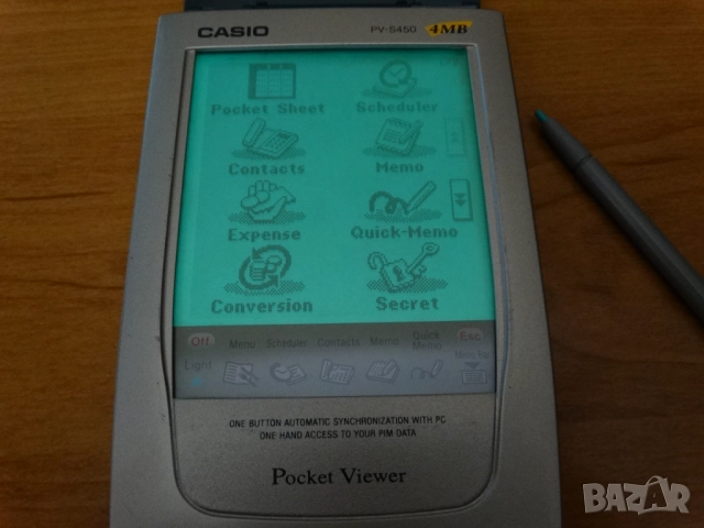 CASIO PV-S450 - PDA за колекция ..., снимка 14 - Друга електроника - 52502497