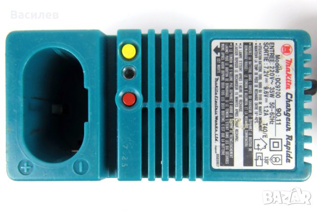 Оригинално зарядно Makita DC9700 за батерии 7.2V и 9.6V / JAPAN, снимка 2 - Винтоверти - 42554292