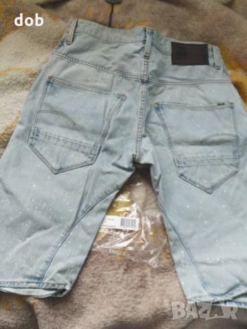 Нови къси мъжки  панталони G Star Arc 3D Light Aged, снимка 5 - Къси панталони - 29605943