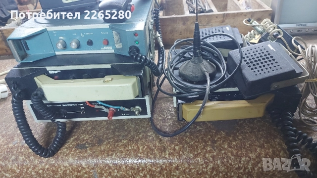 Радиостанции ЛЕН , УНЧ ,захранващи блокове и антена