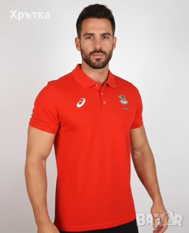 Asics Bulgaria Olympic Team - Оригинална мъжка тениска р-р M, снимка 2 - Тениски - 52425456