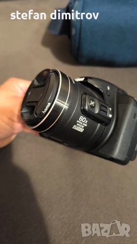 Nikon COOLPIX P610, 16MP, Wi-Fi, GPS, Черен, снимка 10 - Фотоапарати - 54349371