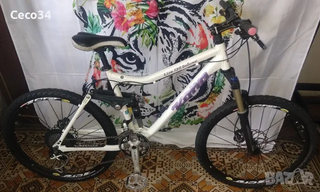Продавам велосипед Kona Lisa 120 Deluxe с 18 инчова рамка