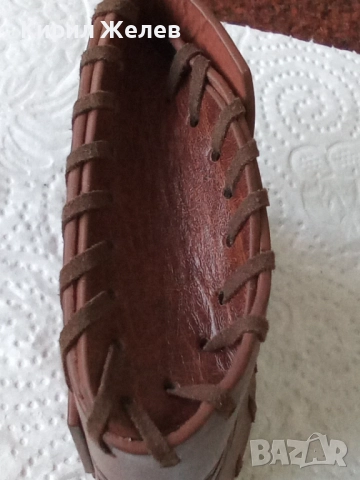 Чанта кожена за кръста 52558, снимка 6 - Чанти - 52787721