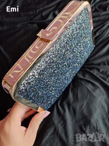 Официална бална чантичка с пайети, снимка 5 - Чанти - 49939269