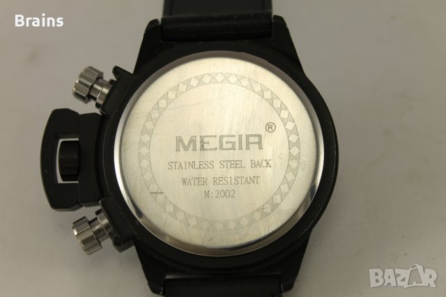 MEGIR Chronometer Мъжки Кварцов Часовник Хронограф, снимка 7 - Мъжки - 38272431