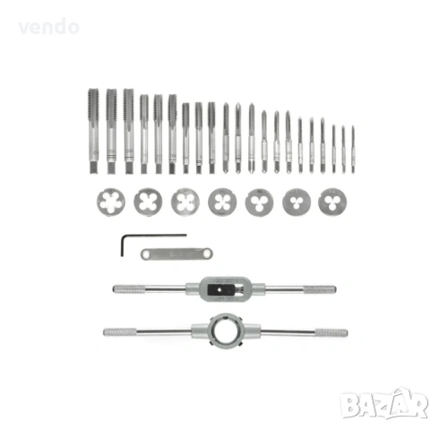 *ЧИСТО НОВ*PARKSIDE Комплект метчици и плашки , снимка 3 - Други инструменти - 53056395