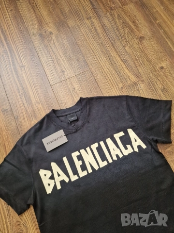 страхотна мъжка тениска BALENCIAGA размер S M L XL 2XL , снимка 4 - Тениски - 51438336