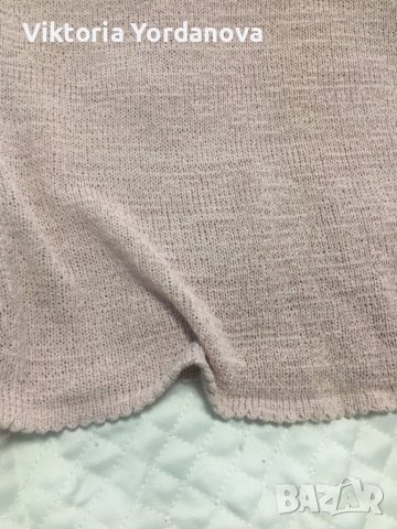 Потник и болеро от фино плетиво хс-с, снимка 6 - Потници - 44318525