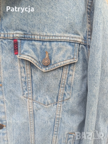 Vintage дънково яке 90s XL уникално , снимка 3 - Якета - 52025237