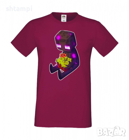 Мъжка тениска Enderman 4,Minecraft, майнкрафт,Игра,Забавление,подарък,Изненада,Рожден Ден., снимка 5 - Тениски - 36494810