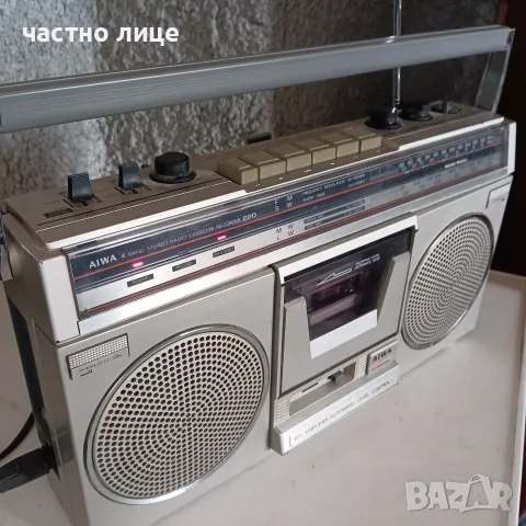 AIWA CS 220E ретро  радиокасетофон 80-те години.