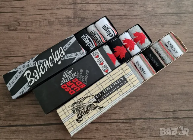 Страхотни мъжки и дамски чорапи 6 бр кутия, снимка 2 - Бельо - 48014482