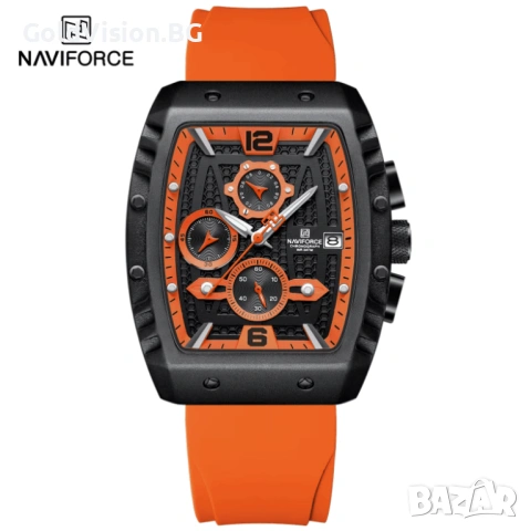 Мъжки часовник – NAVIFORCE NF8025 – Orange