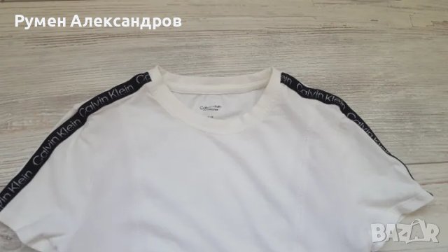 Бяло бюстие тип ТОП CALVIN KLEIN за момиче с размер S/Р, снимка 6 - Корсети, бюстиета, топове - 50092518