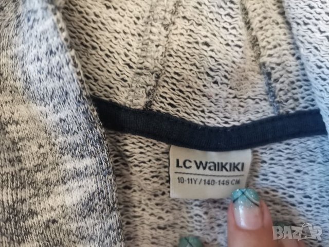 Детски суичер / горнище  за момче на L.C.Waikiki -10 - 11 год. 140 - 146см, снимка 3 - Детски анцузи и суичери - 38497059