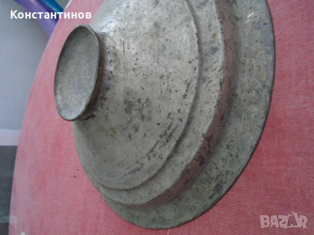 Кована медна калайдисана тенджера, снимка 5 - Антикварни и старинни предмети - 26774960