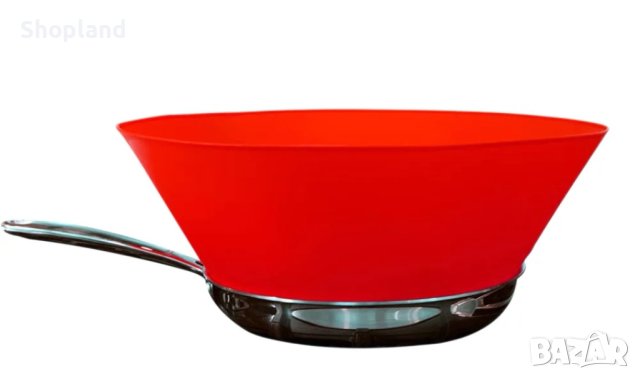 Силиконов протектор срещу пръски при готвене, снимка 4 - Аксесоари за кухня - 44489287