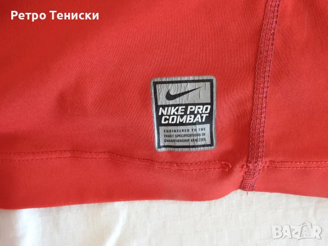 Тениска Nike — Мъже размер L Червено, снимка 5 - Тениски - 56319730