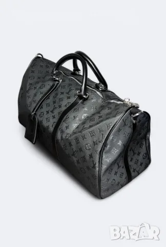 Черен кожен сак на Louis Vuitton , снимка 3 - Сакове - 56156671