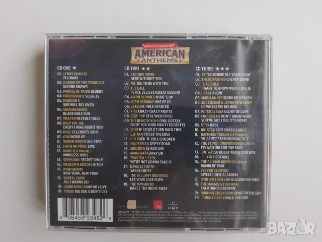 American Anthems - CD1 + CD2 + CD3 - комплект от три оригинални диска, снимка 2 - CD дискове - 56509831