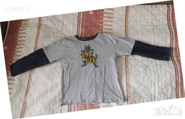 Памучни блузи за ръст 110-116 см, снимка 6 - Детски Блузи и туники - 31052904