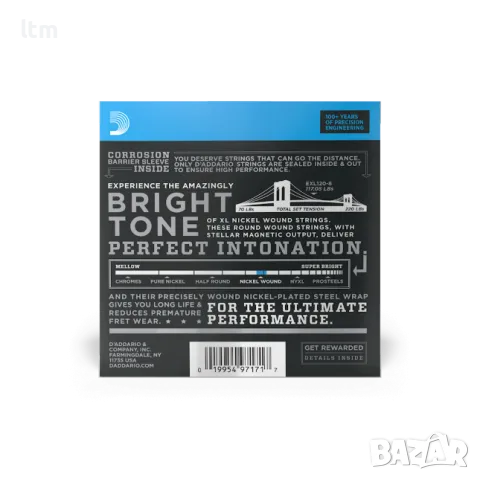 Комплект струни за 8 струнна китара., снимка 2 - Китари - 48808725