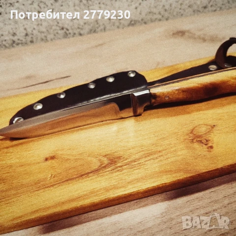Стар масивен и здрав нож, снимка 11 - Други ценни предмети - 51427164