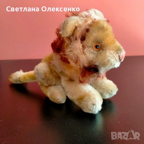 Колекционерска мека играчка Steiff Leo Lion лъв, снимка 6 - Колекции - 37740772