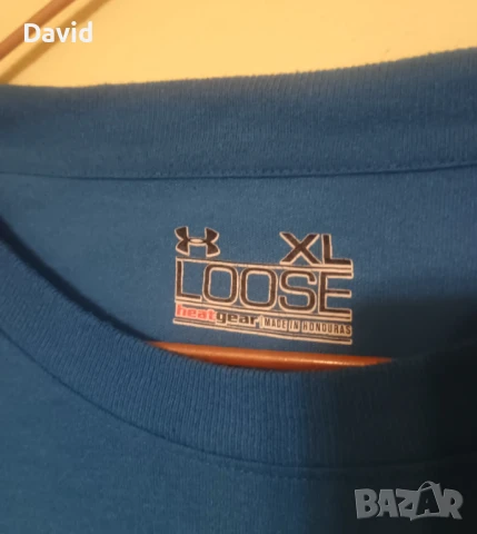 Оригинална мъжка фланелка Under Armour Run HeatGear, снимка 3 - Тениски - 51119886