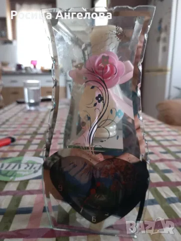 Нова оригинална ваза с часовник , снимка 9 - Вази - 49882409