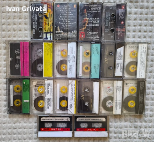 Аудио касети с метъл, снимка 2 - Аудио касети - 53456187