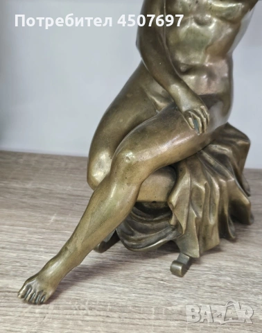 бронзова склуптора на Венера и Купидон от 19-mu Bek. , снимка 11 - Антикварни и старинни предмети - 53100932