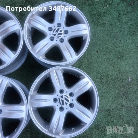 16цола за VW Audi 5×112 ц.57.1мм 7.5J ×16 ет45, снимка 2 - Гуми и джанти - 50773104