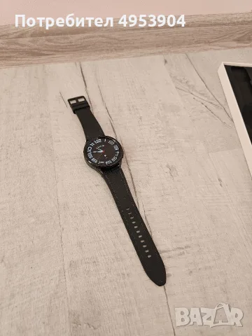 Смарт часовник Samsung Galaxy Watch6 Classic, черен, с кутия, снимка 3 - Смарт часовници - 56144269