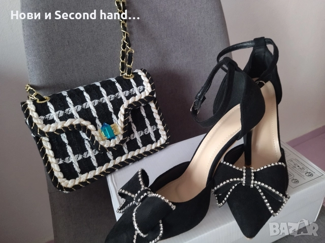 Чисто нови обувки+подарък Чанта, снимка 2 - Дамски ежедневни обувки - 52662391
