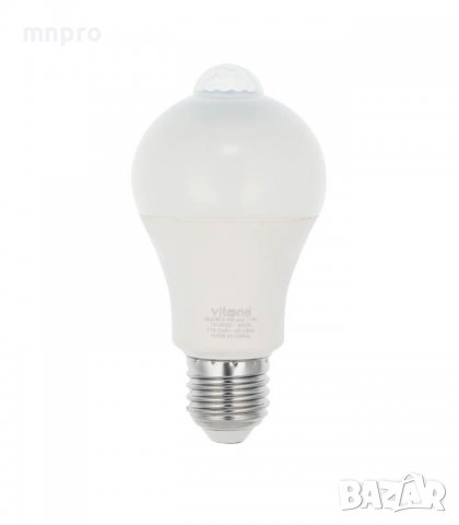 LED крушка със сензор 11W A60 E27 4000K - Vito, снимка 1 - Крушки - 38828938