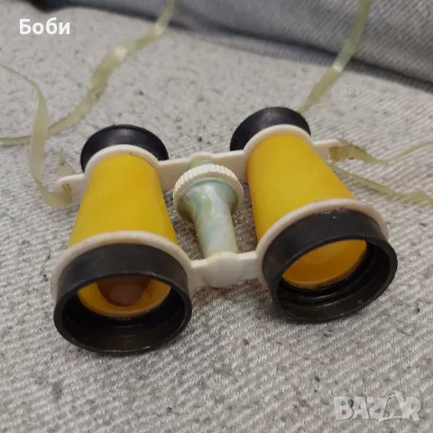 Стара Българска Пластмасова Соц Играчка Бинокълче, снимка 4 - Колекции - 48850244