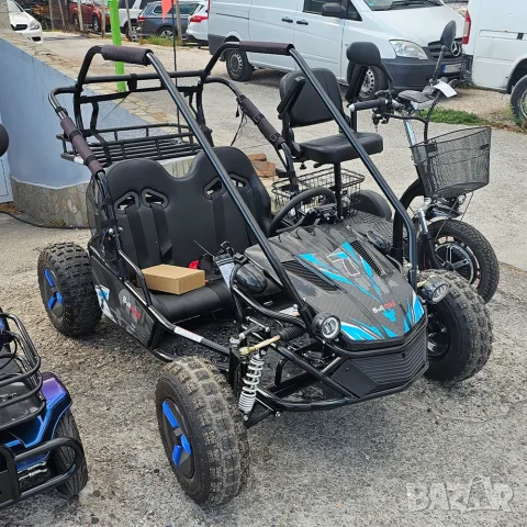 Двуместно електрическо UTV Бъги Apex 5 4000W, Ъпгрейд на батериите 60V/20Ah, снимка 3 - Мотоциклети и мототехника - 55950920