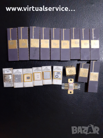 Керамични позлатени I8086, К573РФ5, К573РФ2, AGP дъна, карти и др., снимка 1 - Процесори - 44232422