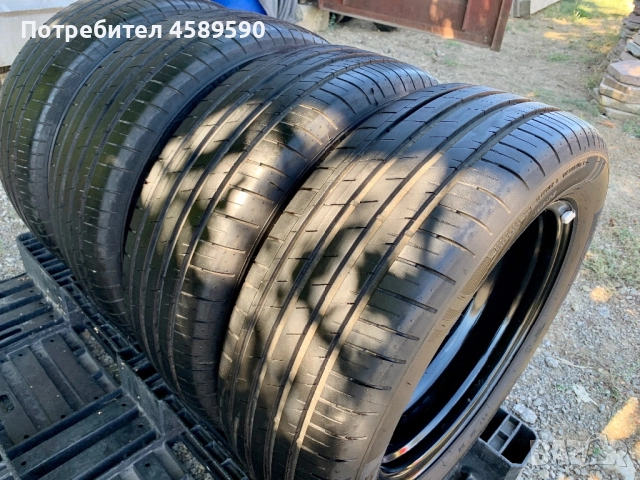 4бр.Оригинални железни джанти 16цола ET50+ НОВИ ГУМИ ДОТ1624 Fulda 205/55/16 за Vw,Audi,Seat,Skoda, снимка 10 - Гуми и джанти - 51808249