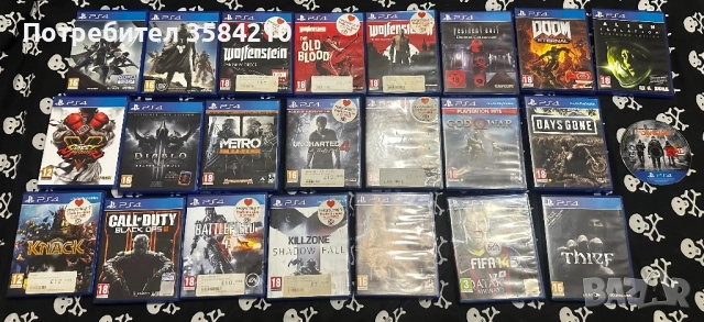 PS4 CUH-1003A + 23 страхотни игри + 2 контролера в перфектно състояние!, снимка 8 - PlayStation конзоли - 52446673