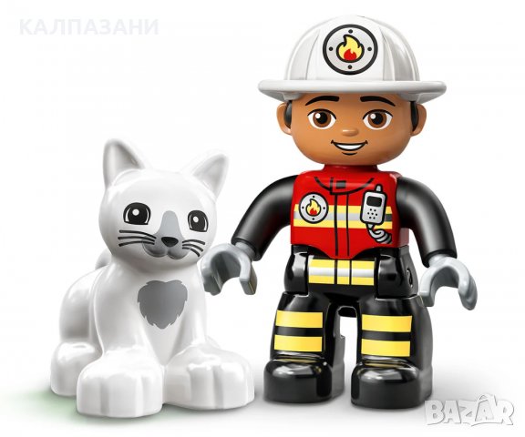 LEGO® DUPLO® Town 10969 - Пожарникарски камион, снимка 7 - Конструктори - 39432278