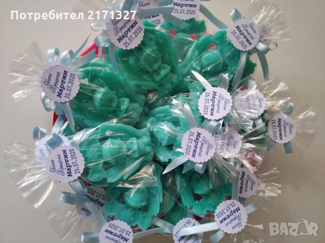 Подаръци за гости на кръщене-сапунчета, снимка 11 - Подаръци за кръщене - 24610418