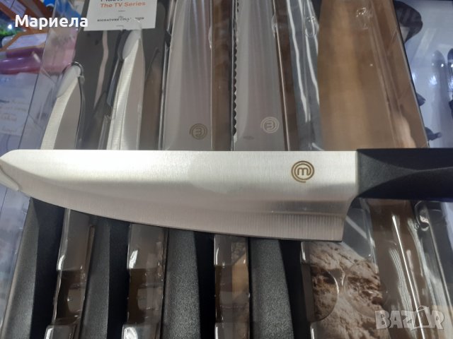 Комплект качествени ножове Master Chef , мастър шеф ножове 5броя, снимка 3 - Прибори за хранене, готвене и сервиране - 39346207