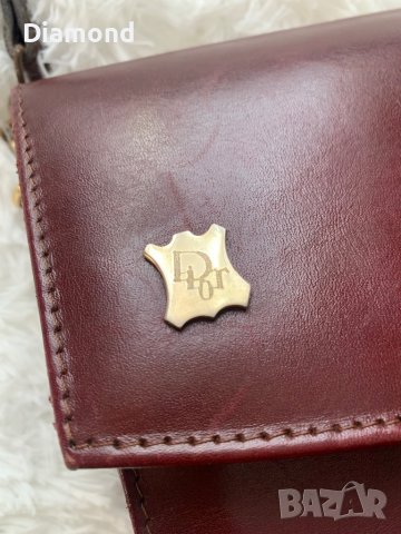 Christian Dior vintage мини дамска оригинална чанта, снимка 8 - Чанти - 39790302