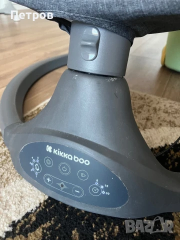 Бебешка електрическа люлка Kikkaboo, снимка 3 - Детски люлки - 50890324