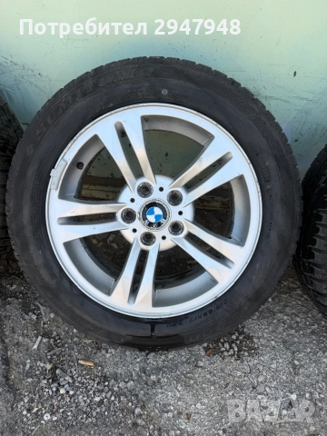 Лети джанти за BMW x3 17 5x120 с гуми 215/60/17, снимка 2 - Гуми и джанти - 51617089